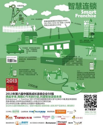 第6屆“創業邦中國高成長連鎖企業50 強”會議將于8月2日召開。